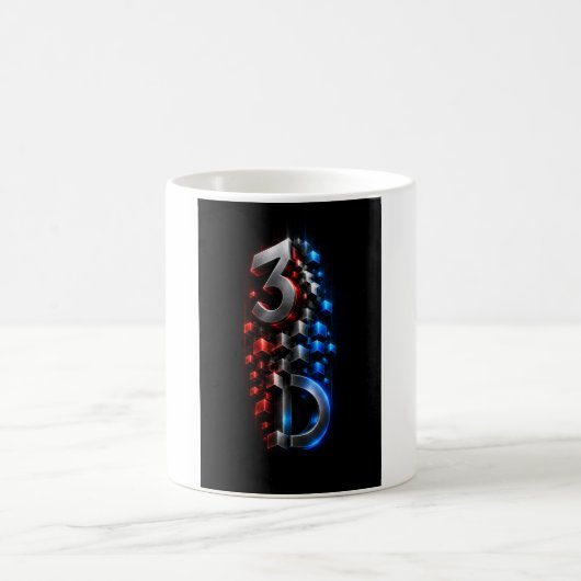 ゴッデス3Dマイクロモザイク コーヒーマグカップ (中央)