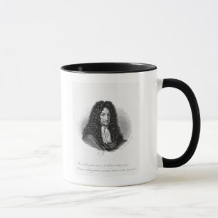 ゴットフリードウィルヘルムの男爵de Leibnizポートレート マグカップ