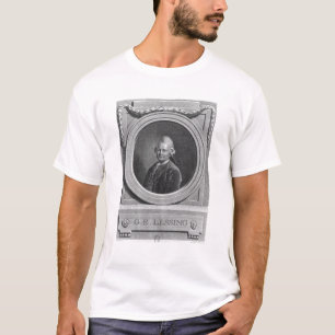 ゴットホルト・エフライム・レッシングのポートレート Tシャツ