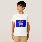ゴットランズレーン国旗 Tシャツ (正面フル)