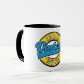 ゴットランドスウェーデンヴィンテージスタイルロゴ マグカップ (正面左)