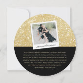 ゴッドジュームスウェーデンメリークリスマススタイリッシュタイポグラフィ (裏面)