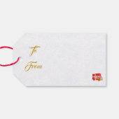 ゴッドジュームスウェーデン格言レッドファミリー ギフトタグ (裏面横)