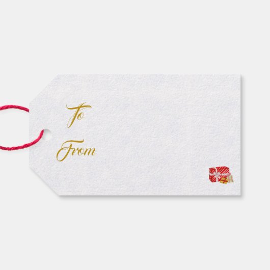 ゴッドジュームスウェーデン格言レッドファミリー ギフトタグ (裏面横)