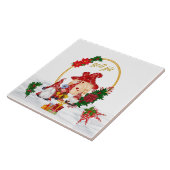 ゴッドジュームスウェーデン格言レッドファミリー タイル (側面)