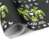 ゴッドジュールスウェーデンフォークアート ラッピングペーパー (ロールコーナー)