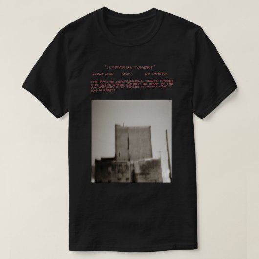 ゴッドスピードあなた黒皇帝ルシフェリアタワーズClas Tシャツ (デザイン正面)