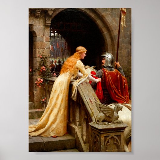 ゴッドスピードエドムンドレイトンファインアート中世 ポスター (正面)