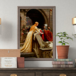 ゴッドスピードエドムンドレイトンファインアート中世 ポスター