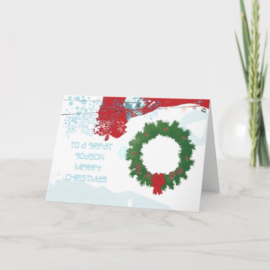 ゴッドソンのクリスマスカード シーズンカード (正面)