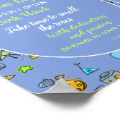 ゴッドソンやる気を起こさせる勇気付けられるギフトのパーソナライズ ポスター (角)