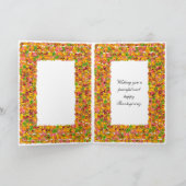 ゴッドソンサンクスギビング紅葉 シーズンカード (内部)