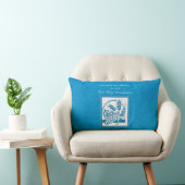 ゴッドソンファースト・コミューン、小麦、ぶどうブルー ランバークッション (椅子)