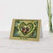 ゴッドソン幸せな父ユーモアのあるの日あなたを愛する カード (正面)