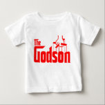 ゴッドソン ベビーTシャツ<br><div class="desc">神の母か神の父である買か、あなたの神の息子は彼の人生の残りの部分のために覚えているTシャツ。ご近所の人に神の御子の正体を知らせろ。</div>