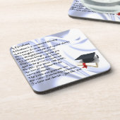 ゴッドソン・ポエム卒業デザイン コースター (左側)