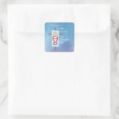 ゴッドソン、最初の聖餐式、青 スクエアシール (バッグ)