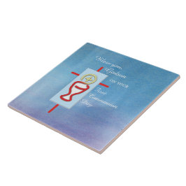 ゴッドソン、最初の聖餐式、青 タイル