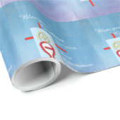 ゴッドソン、最初の聖餐式、青 ラッピングペーパー (ロールコーナー)