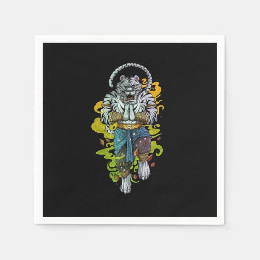 ゴッドタイガース スタンダードカクテルナプキン (正面)