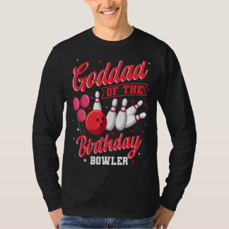 ゴッドダフザ誕生日ボウリングをする人、 クリケットの投手ボーリングファミリーセレブ Tシャツ