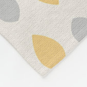 ゴッドチャイルドギフトアイディアパーソナライズされたキツネ毛布 フリースブランケット (角)