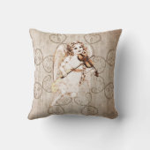 ゴッドドーターギフインスパイアトの天使の言葉の名前の追加 クッション (裏面)