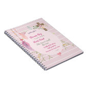 ゴッドドーターギフトやる気を起こさせるの言葉パーソナライズされた ノートブック (右側)