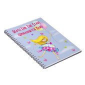 ゴッドドーターギフトガーリーやる気を起こさせるパーソナライズされた ノートブック (右側)