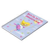 ゴッドドーターギフトガーリーやる気を起こさせるパーソナライズされた ノートブック (左側)