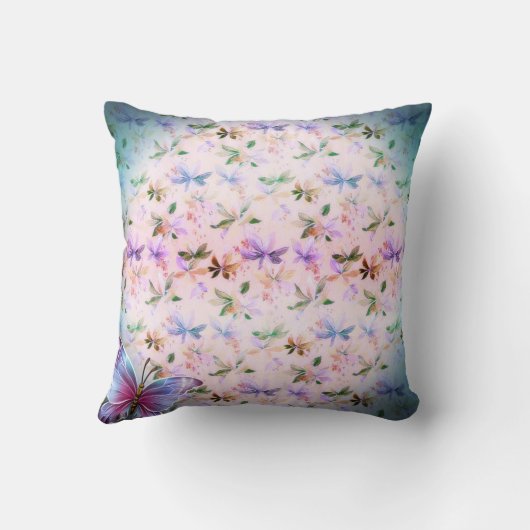 ゴッドドーターギフトフラワーフェアリー聖体洗礼 クッション (裏面)