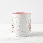 ゴッドドーターギフト引用文諺ブロンドBALLERINA マグカップ (中央)