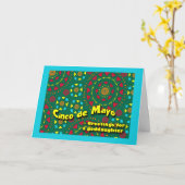 ゴッドドーターシンコデマヨカラフルモザイク カード (黄色い花)