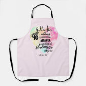 ゴッドドータースウィート16引用文ギフトブレイバーストロンガー エプロン (正面)