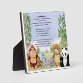 ゴッドドーターソーブレイク – かわいいトイデザイン フォトプラーク (正面)