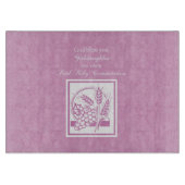 ゴッドドーターファースト聖餐式 カッティングボード (正面)