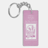 ゴッドドーターファースト聖餐式 キーホルダー (正面左)