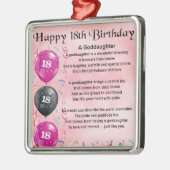 ゴッドドーター詩第18誕生日 メタルオーナメント (左)