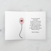 ゴッドドーター誕生日カード – カップケーキプリンセス カード (内部)