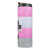 ゴッドヒールがんピンクグリッター タンブラー (回転右)