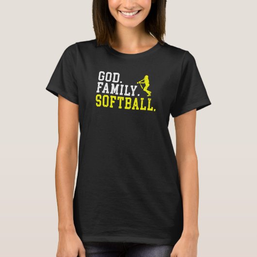 ゴッドファミリーソフトボール Tシャツ (正面)