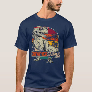 ゴッドファーザーサウルス レックス 恐竜 ゴッドファーザー サウルス ファミリ Tシャツ