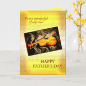 ゴッドファーザーミュージカルファーザーのデイカード カード (黄色い花)