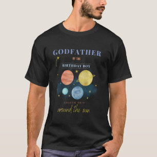 ゴッドファーザー4歳の誕生日4回目のまわりにの太陽 Tシャツ