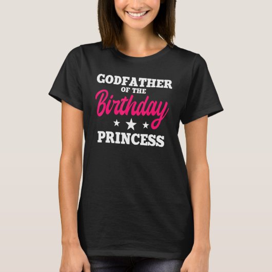 ゴッドファーズザ誕生日プリンセスパーティーデイセレ Tシャツ (正面)