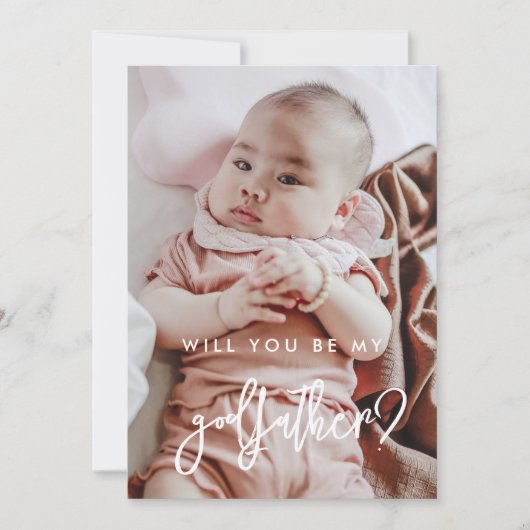 ゴッドフコンテンポラリーァーモダンル提案フォトカード 招待状 (正面)