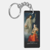 ゴッドフリート・シャルケンによる受胎告知 キーホルダー (正面左)