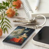 ゴッドフリート・シャルケンによる受胎告知 キーホルダー (正面右)