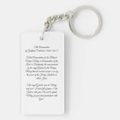 ゴッドフリート・シャルケンによる受胎告知 キーホルダー (裏面)