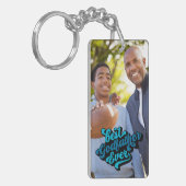 ゴッドフ最高のァートの写真 キーホルダー (正面左)